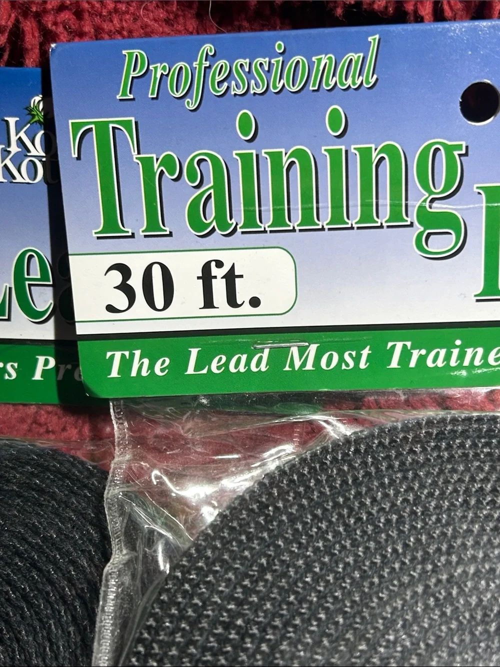 NEW, Lot of 2 OmniPet Kool Kotton Training Lead; 30 Ft